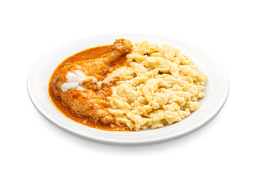 Don Carlos Pizzéria - Csirkepaprikás galuskával - Szárnyas ételek - Online rendelés